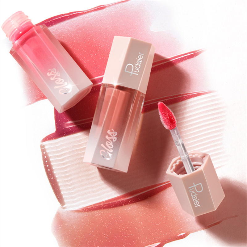 wholesale waterproof Private label ultra shiny lipgloss glossy lip cream Long Lasting Moisturizing shimmer lip gloss