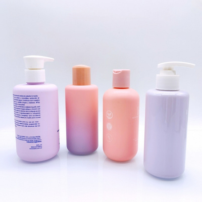 Luxury Pet Plastic Shampoo Bottle Lotion Pump Conditioner Bottle Body Wash Shower Gel Bottle Cosmetic Packaging