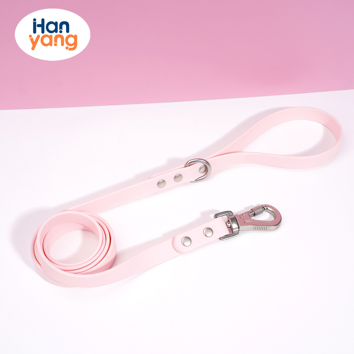 HanYang OEM Custom wholesale dog harness manufacturers heavy duty luxury designer waterproof PVC dog harness & Leash&Collar set