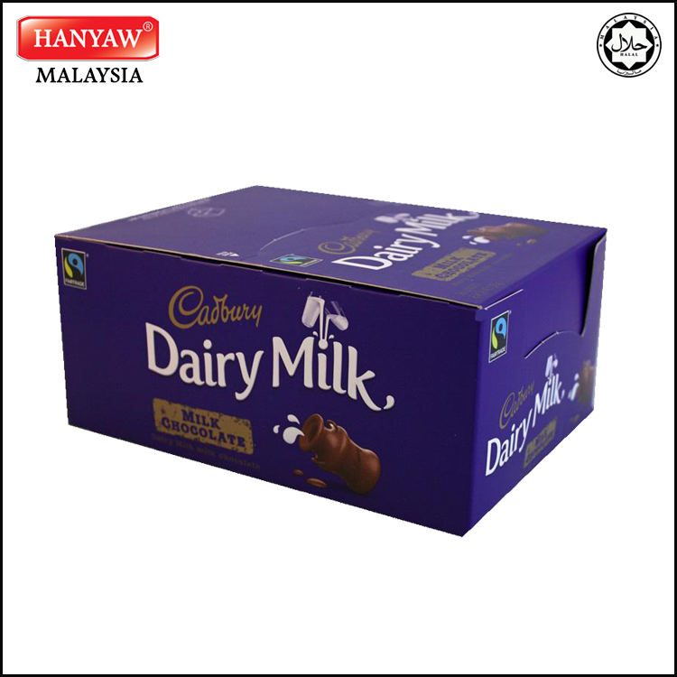 [Malaysia] Fast Shipping + Halal Certified Cadbury Dairy Milk Chocolate Bar ( 6 Box X 12 Pcs x 165g/Ctn)