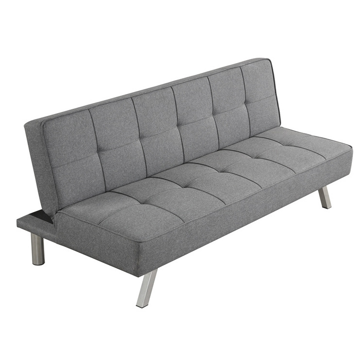 HANYEE New Design Support Original Logo Custom Multifunctional  Fabric Folding Sleeper Sofa Bed