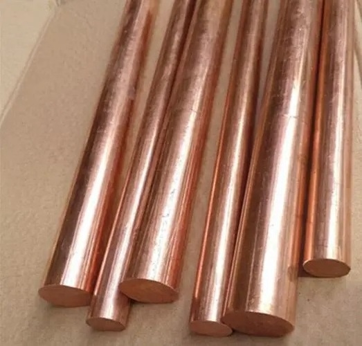 High Hardness Copper Rod C17200 Beryllium Bronze Rod Mold Copper Alloy Non-ferrous Metal Copper Bar