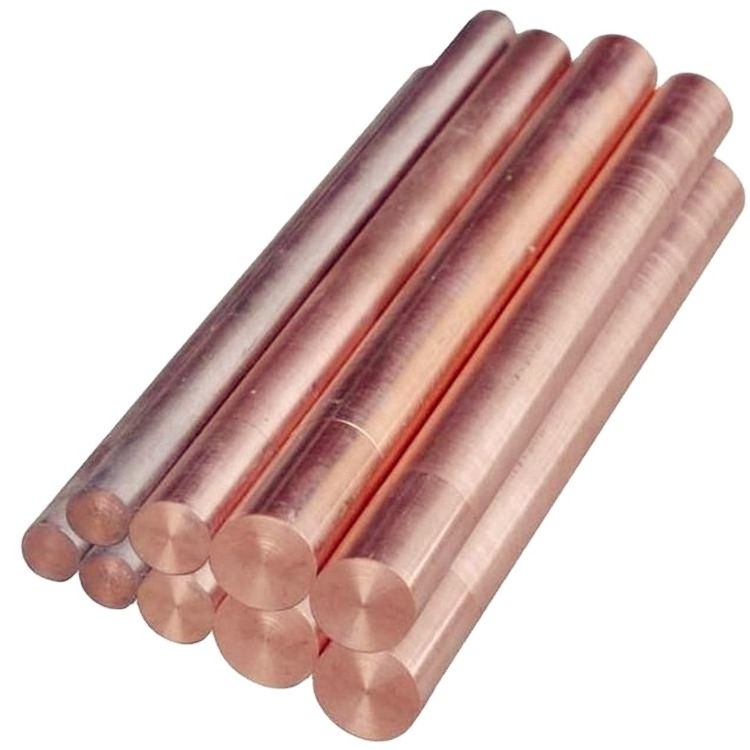 High Hardness Copper Rod C17200 Beryllium Bronze Rod Mold Copper Alloy Non-ferrous Metal Copper Bar