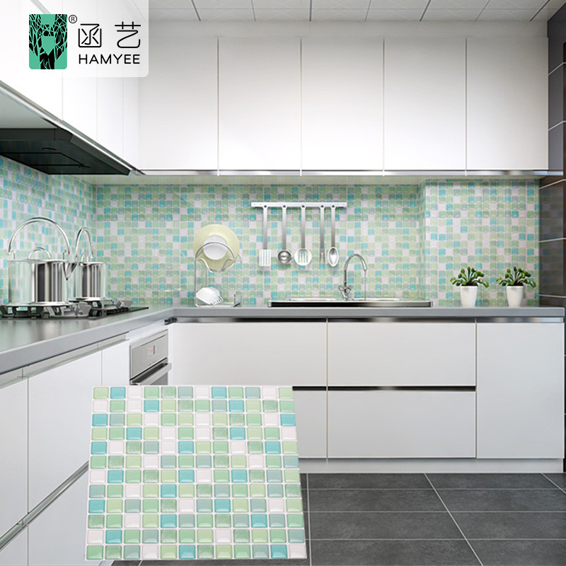 3d wallpaper brick stone 3d tile wall stickers backsplash mosaic art 3d stone wall tiles self adhesive wallpaper