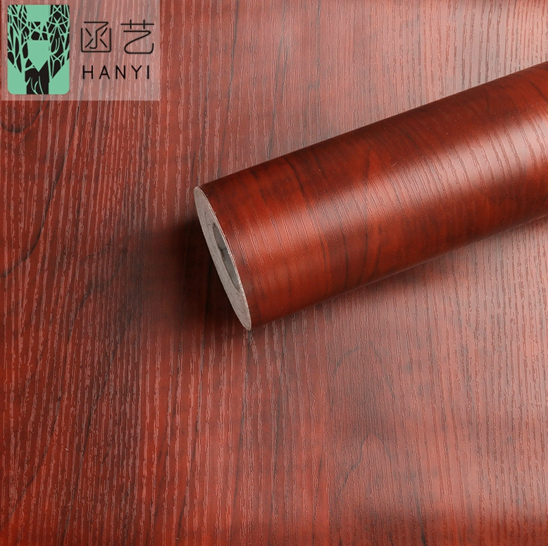 Abyssal Wood Wallpaper Self-Adhesive Removable Wood Peel And Stick Wall Paper Decorative Wall Covering