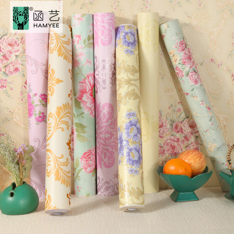 2024 New wallpapers design flowers peel and stick wallpaper large flower