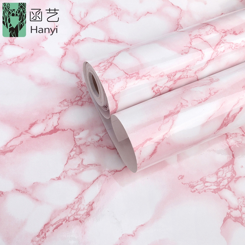 Cheap price decorative sticker for wall waterproof marble vinyl wallpaper