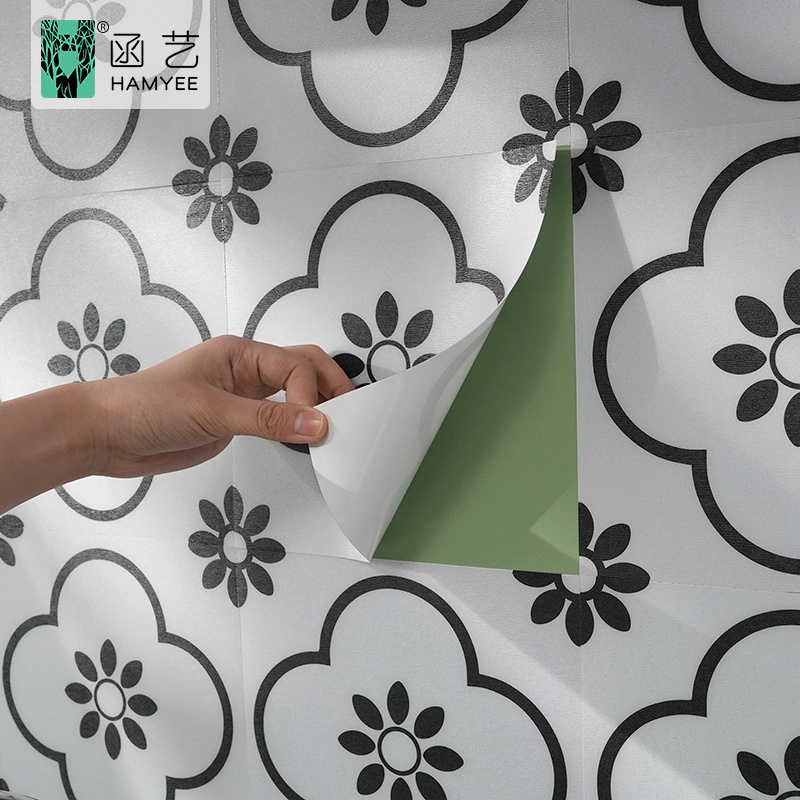 Companies floor and wall tiles bathroom flooring sticker peel and stick home floor tile