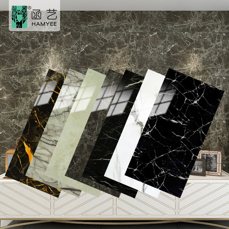 modern marble kitchen wall paper new foam pvc self adhesive 3d wallpaper tile bathroom wall tile stickers