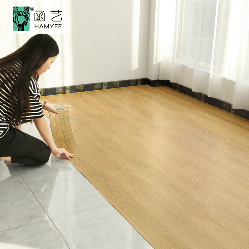 peel and stick anti static flooring 100% waterproof vinal flooring luxury vinyl plank