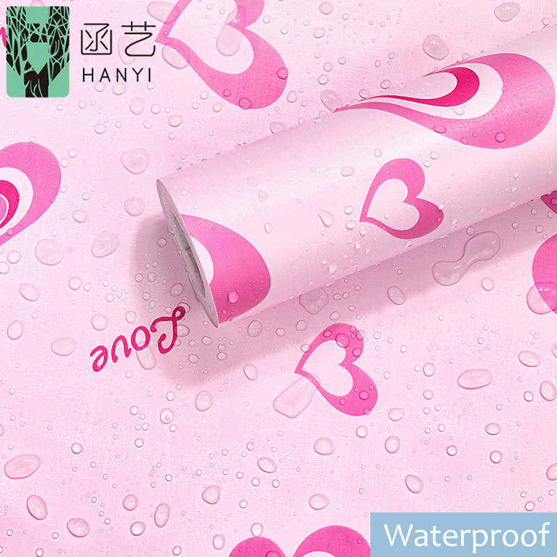 Cartoon Wallpaper Waterproof Anti-fouling Self-adhesive Wallpaper Children's Bedroom Kindergarten Decoration Renovation