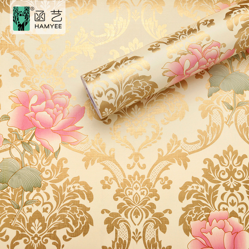 wallpaper sticker waterproof pvc wall paper 3d Self Adhesive Wallpaper for Home Decoration Flowers in Paper to Decorate Wall