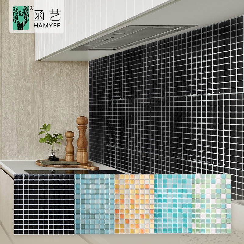 peel and stick kitchen backsplash wallpaper wall tile stickers kitchen aluminium foil paper wall wallpaper stickers