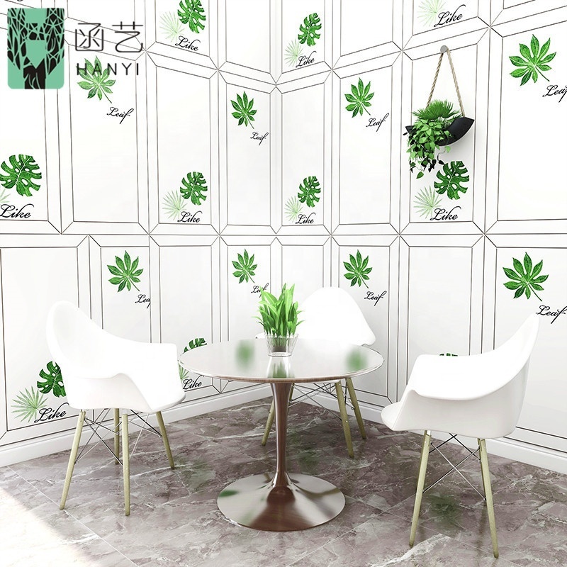 New Style DIY Room Adhesive Wallpaper Home Decor Papel Tapiz Para Pared Vinyl Wall Sticker 3D Wall Paper