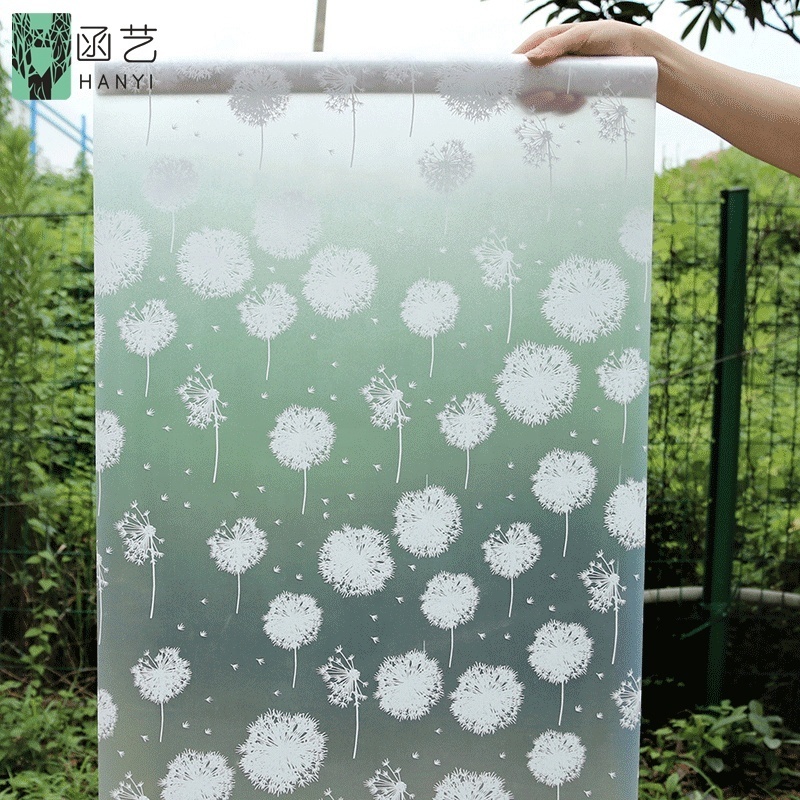 Frosted self adhesive window foil explosion proof pvc film glass