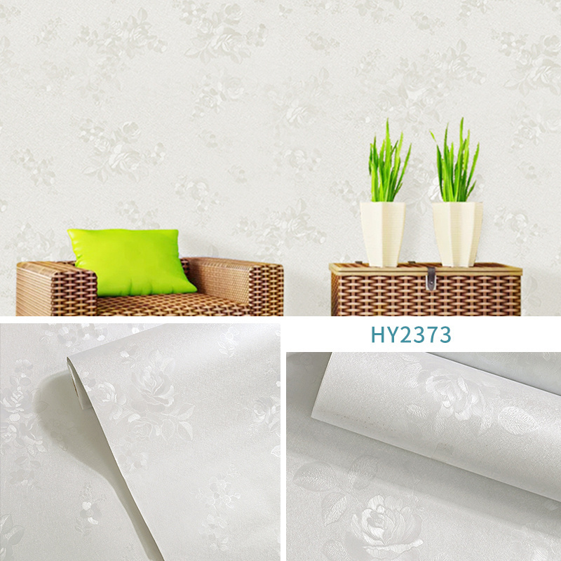 2021 New design self adhesive pvc wallpaper murals flower