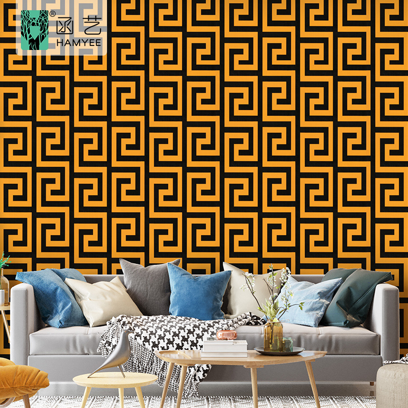 Textured damask wall paper rolls embossed luxurywall covering wallpaper home decoration