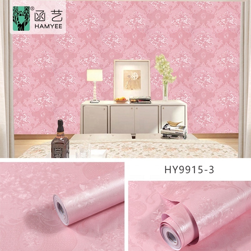 2021 New design self adhesive pvc wallpaper murals flower