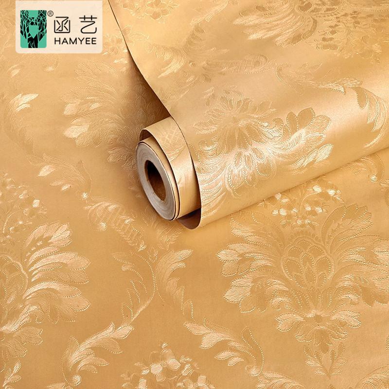 Factory supply adhesive floral bedroom adhesive wall paper decor vinyl room wallpaper sticker