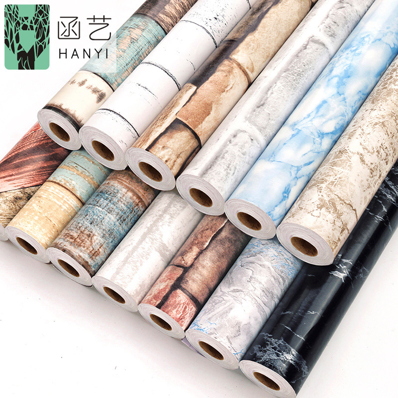 Factory supply waterproof  peel and stick self adhesive wallpaper decor for wall