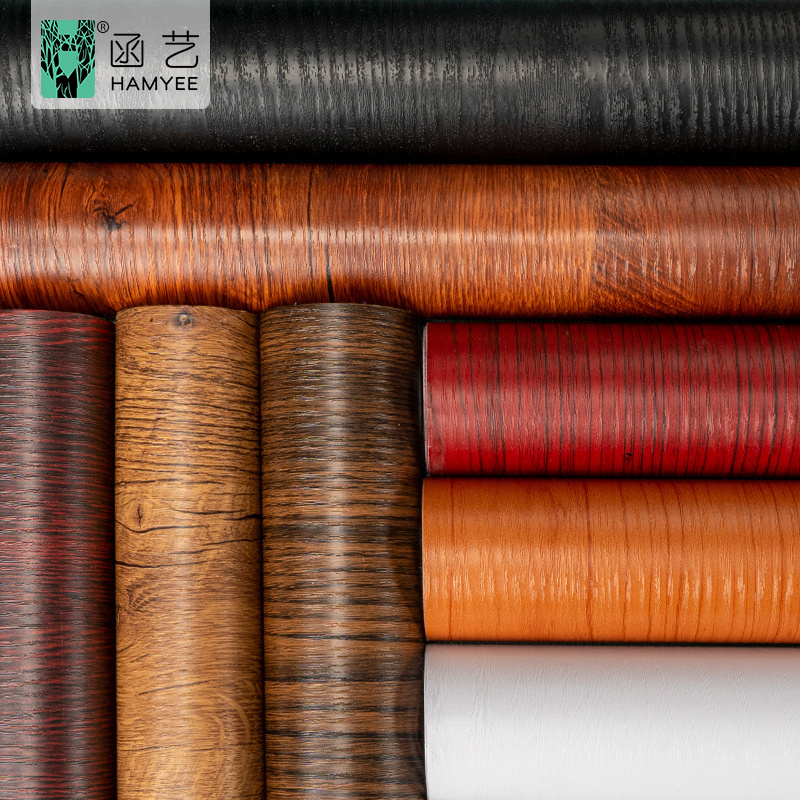 Factory price peel and stick wood veneer wallpaper for wood