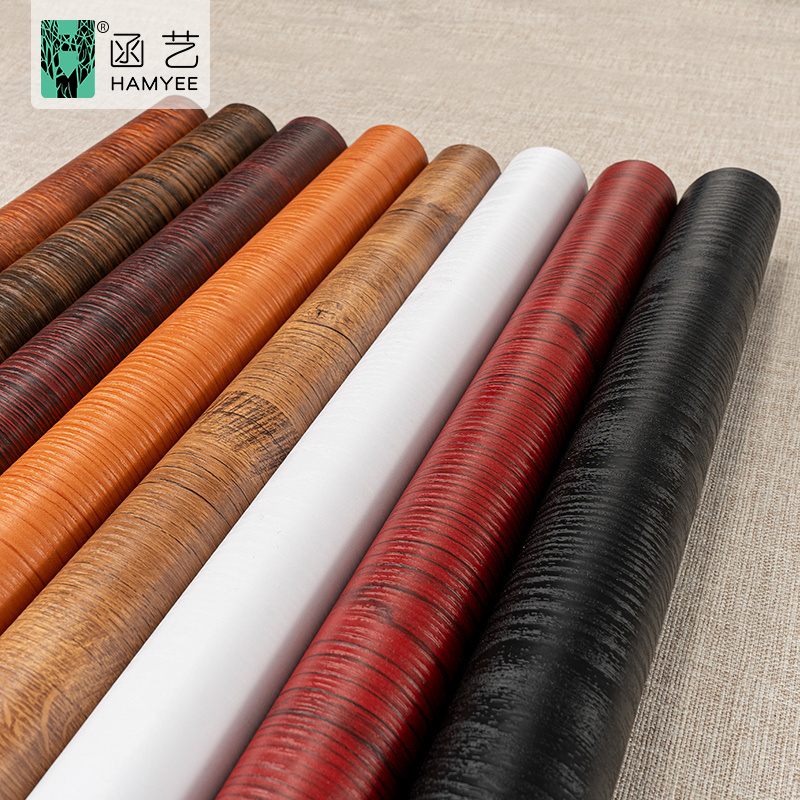 Factory price peel and stick wood veneer wallpaper for wood