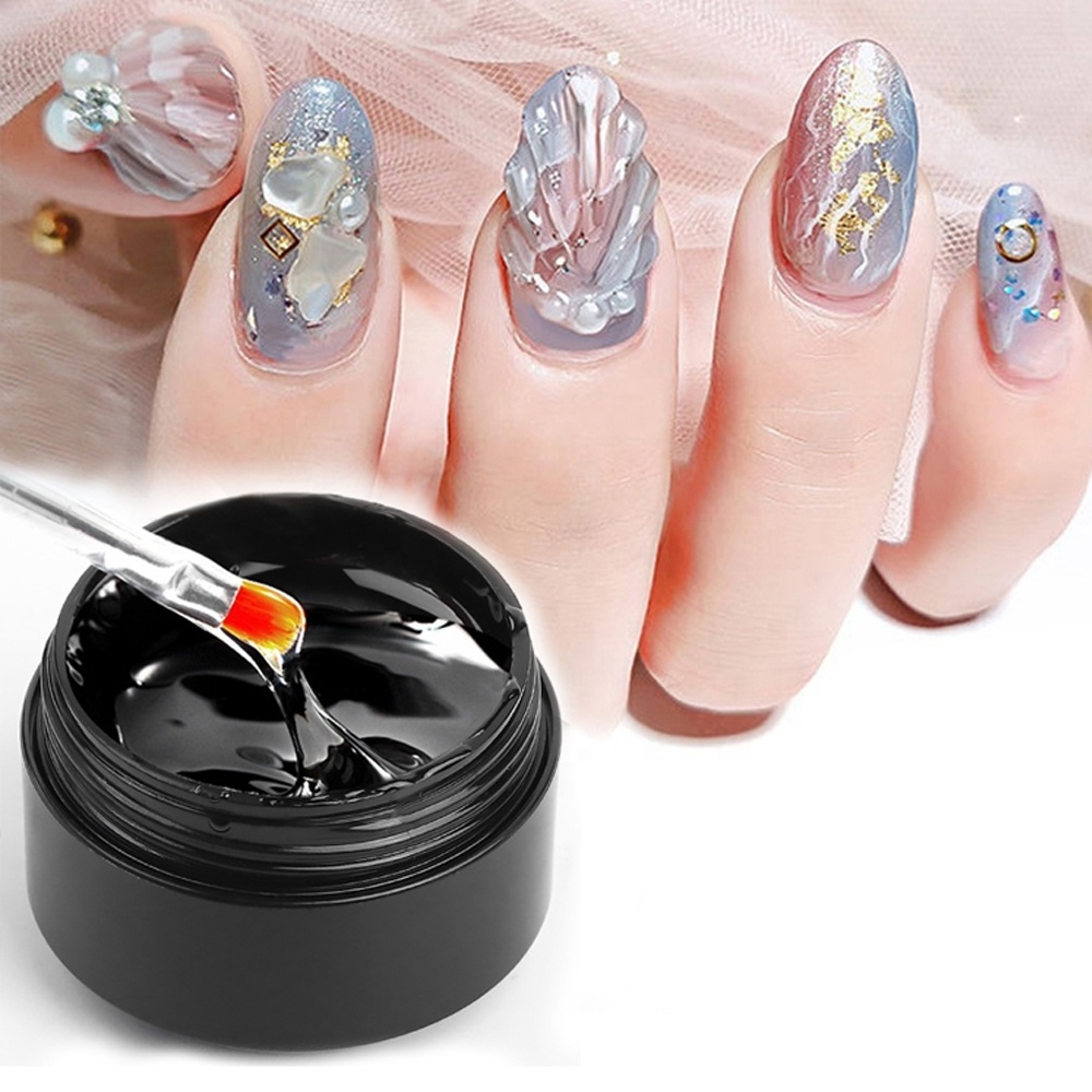 Hanyinails gem-on Crystal Nail Art Decoration Glue Rhinestone glue gel for rhinestones