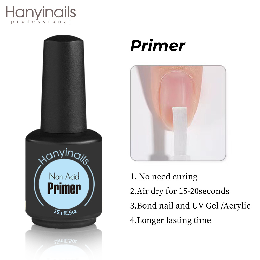 wholesale private label air dry Acid free primer liquid dehydrator 15ml nail primer for bond nails