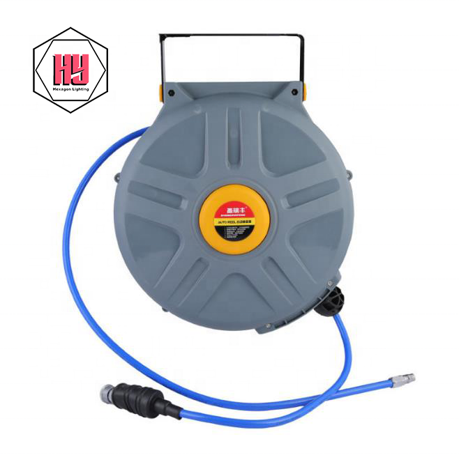 Modern Car Wash Equipment Water/Air/Electric/High Pressure/Foam Hose Reel Combined Box Drum For Car Washing Shop one single hose