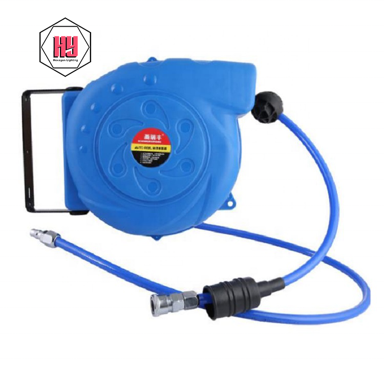 Modern Car Wash Equipment Water/Air/Electric/High Pressure/Foam Hose Reel Combined Box Drum For Car Washing Shop one single hose