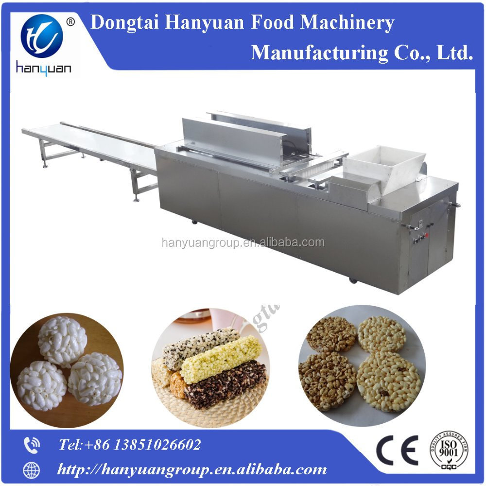 Rice cracker machine/Rice candy machine/Puffed rice ball molding machine