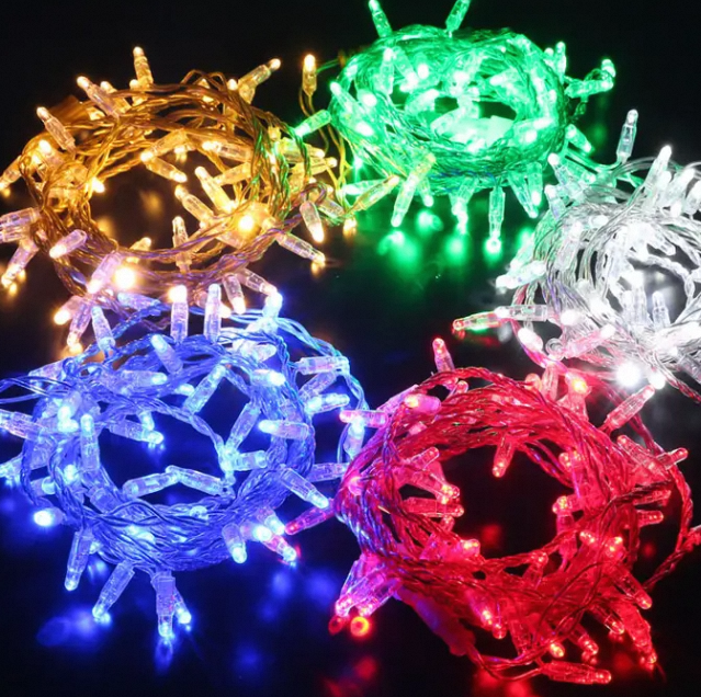 Led Christmas Outdoor Garden Decorative Pixel Point String Lights Smart Fairy Lights Copper Wire Fairy String Lights