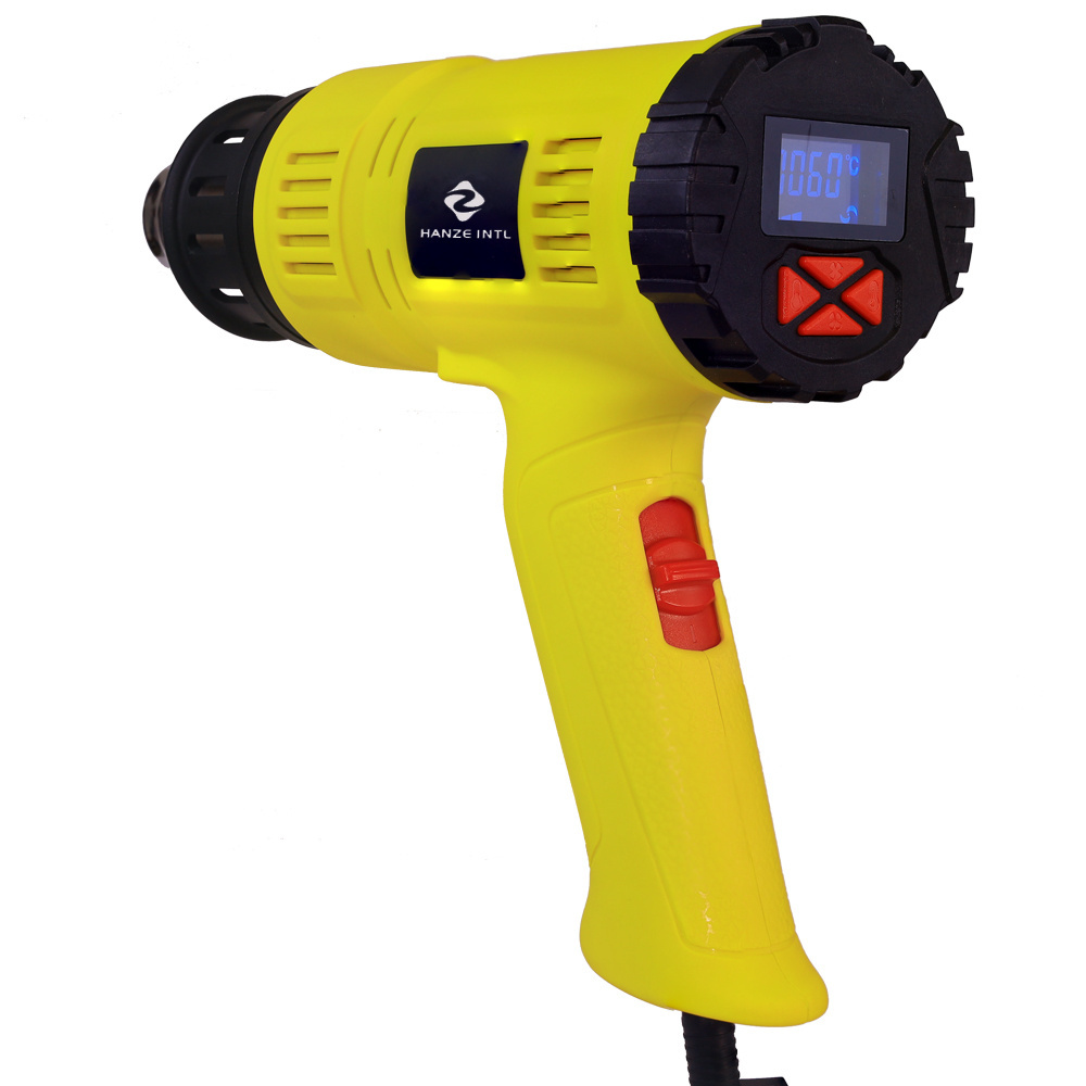 Digital Temperature Adjustable Heat Gun Body Plastic Mobile Repair for Candle Making and Mobile Device Repair