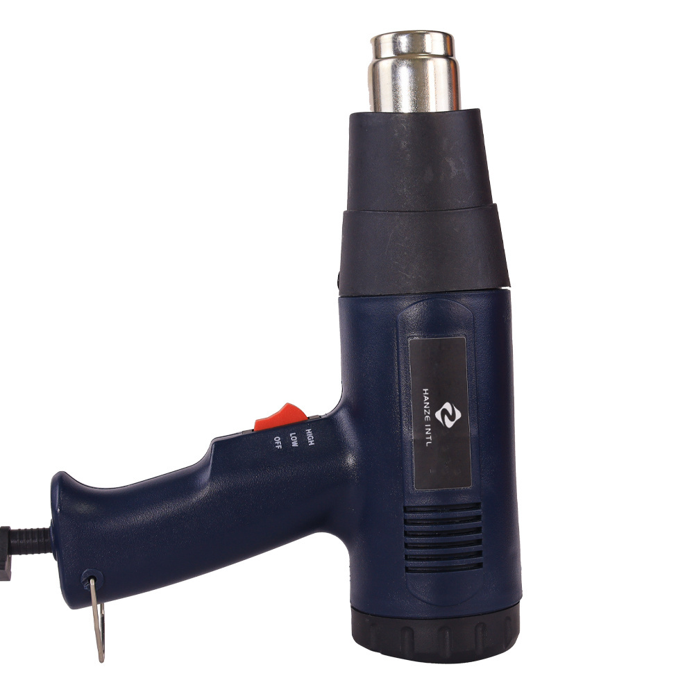 HANZE INTL Industrial Electric Heat Gun for Candle Making Hot Air Gun Sealer for Sealing Plastic 220V Rated Voltage