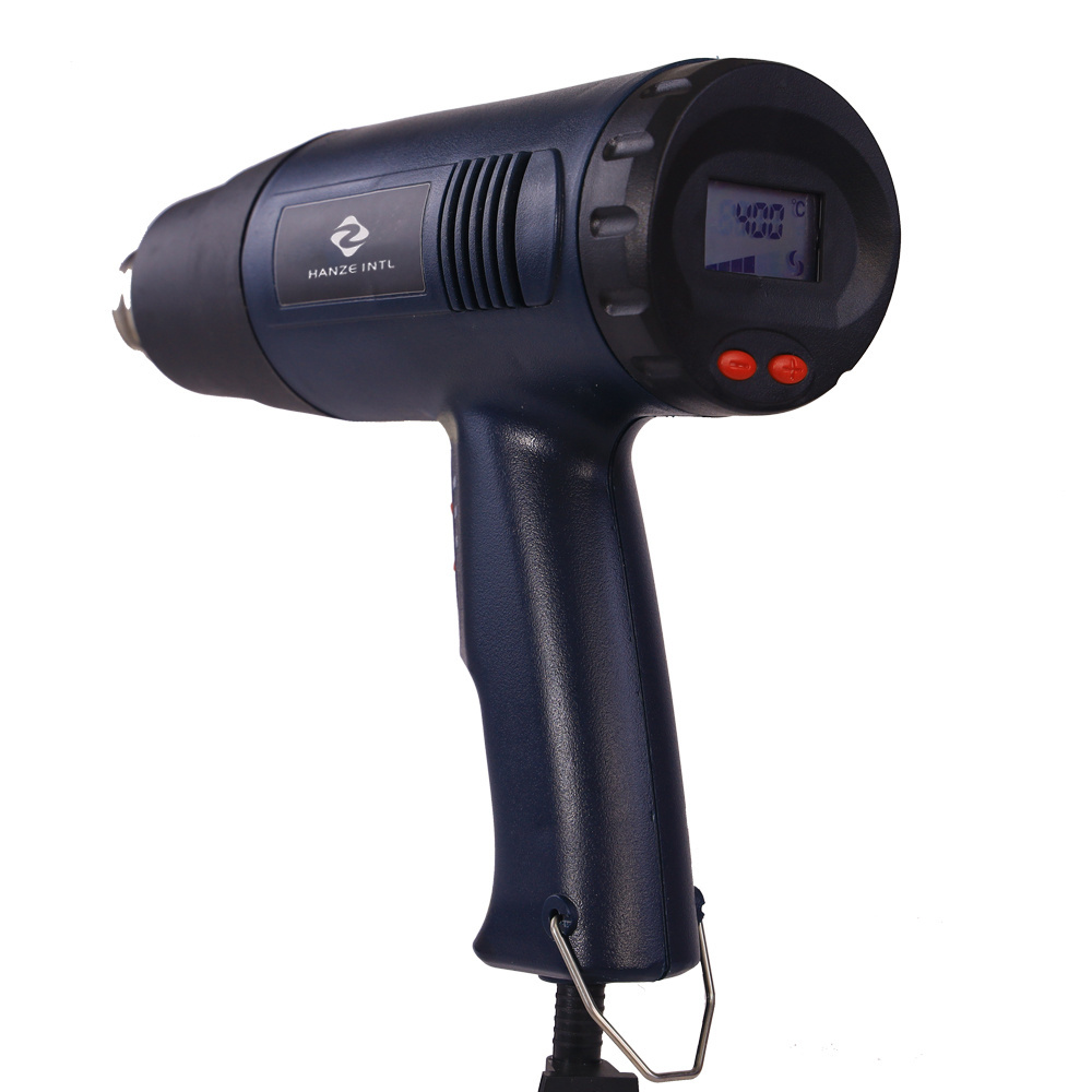 HANZE INTL Industrial Electric Heat Gun for Candle Making Hot Air Gun Sealer for Sealing Plastic 220V Rated Voltage