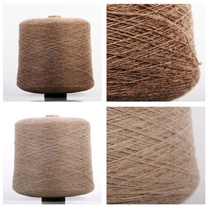 Wholesale 2/26Nm 100% Pure Cashmere Yarn  Mongolian Quality Machine Knitting Woolen Dyed Cashmere Yarn