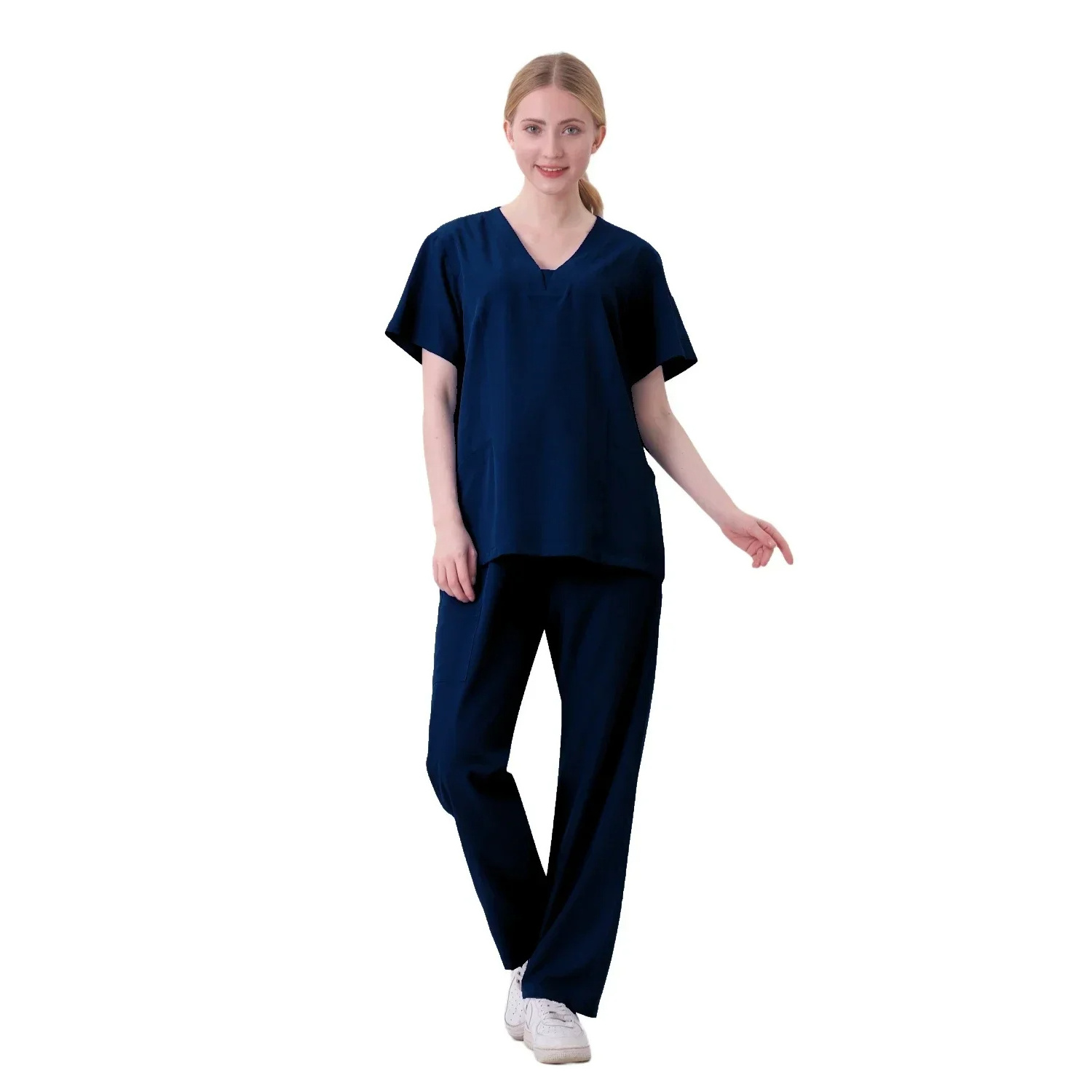 Style Cargo Jumpsuit Scrubs Uniforms Sets Medical Suit Hospital Nurse Doctor Uniforms 2024 Fashionable Designs New for Women