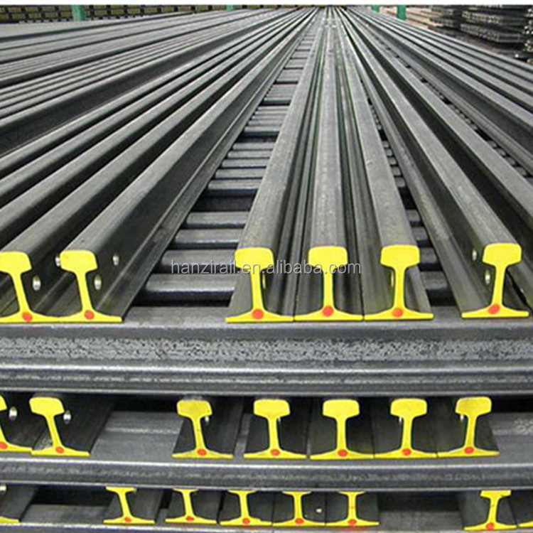 GB Standard 8kg/9kg/12kg/15kg/18kg/22kg/24kg/30kg light steel rail for sale