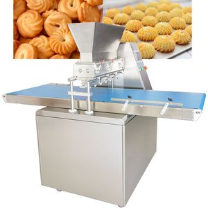 Industrial Automatic Cake Maker Biscuits And Cookies Making Depositor Cream Filling Machine For Home In Pakistan With Taro