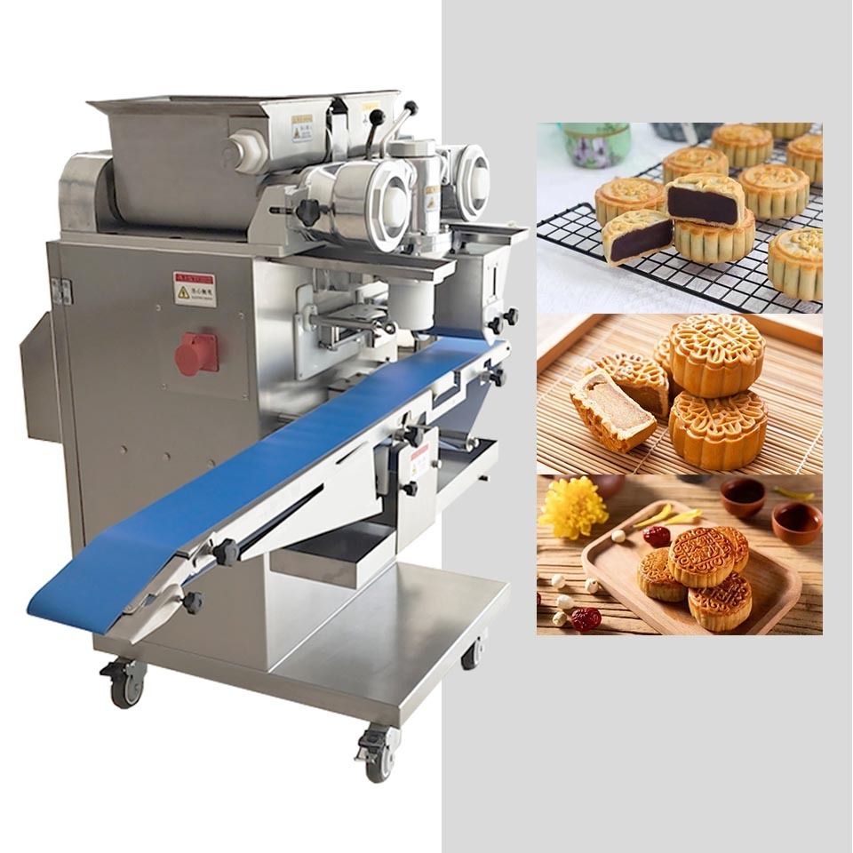 Factory Supply Automatic Ice Cream Filling Jam Filling Mochi Encrusting Machine Japanese Daifuku Maker Making Forming Machine