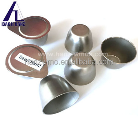 Factory price 30ml 50ml nickel crucible with lid