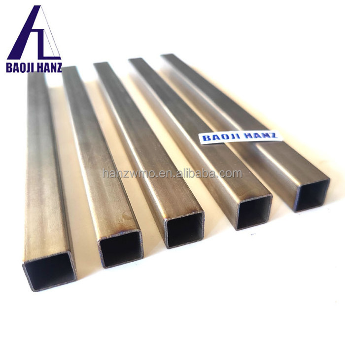 Factory sell gr1 g2 seamless 1inch 2inch titanium square tube price for industry