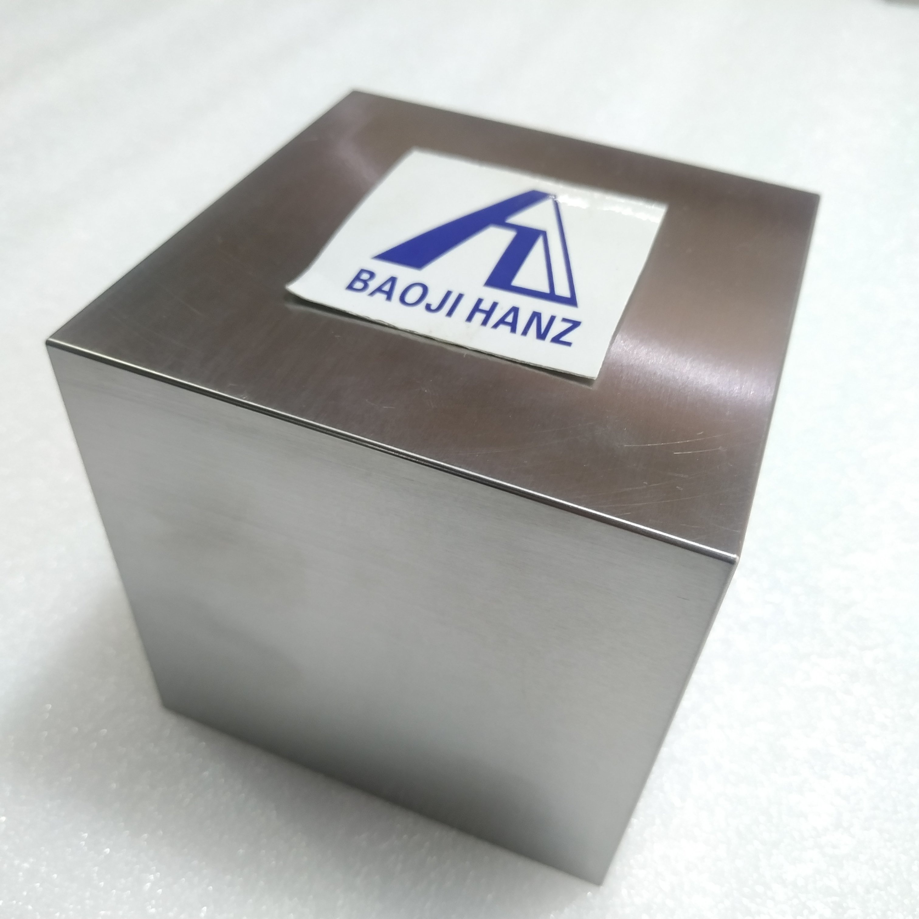 Best price 4inch 100 mm Polish W1 wolfram pure Tungsten Cube Block