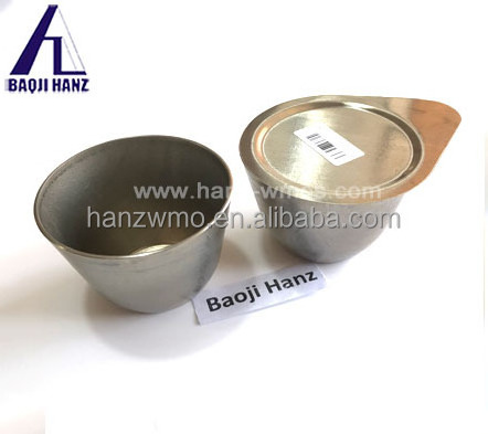 Factory price 30ml 50ml nickel crucible with lid