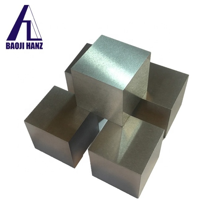 Customized 99.95% pure wolfram tungsten cube 1kg tungsten price per kg