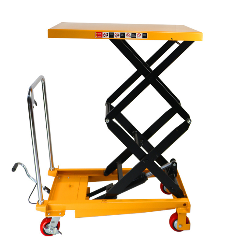 150kg 350kg 500kg 1000kg Hydraulic Large Lift Up Table Lift Table Cart Manual Lift Table