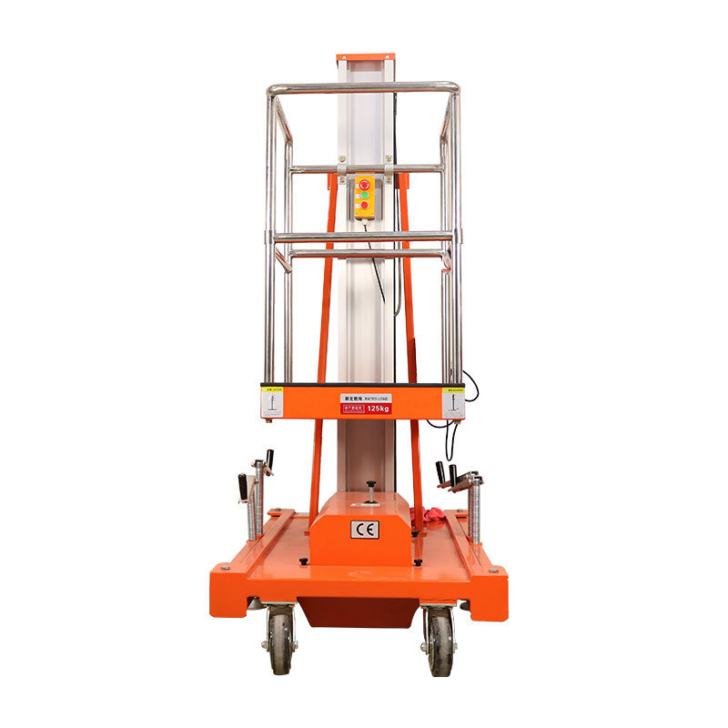 YL601 china electric aerial work platform hydraulic aerial ladder aluminum aerial platform