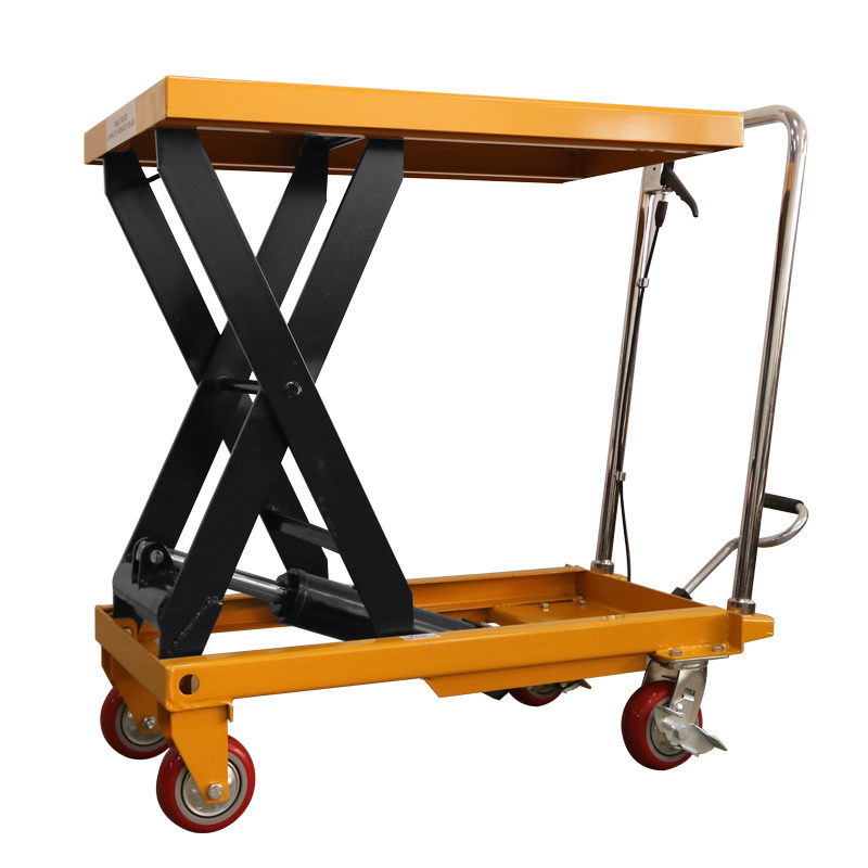 150kg 350kg 500kg 1000kg Hydraulic Large Lift Up Table Lift Table Cart Manual Lift Table