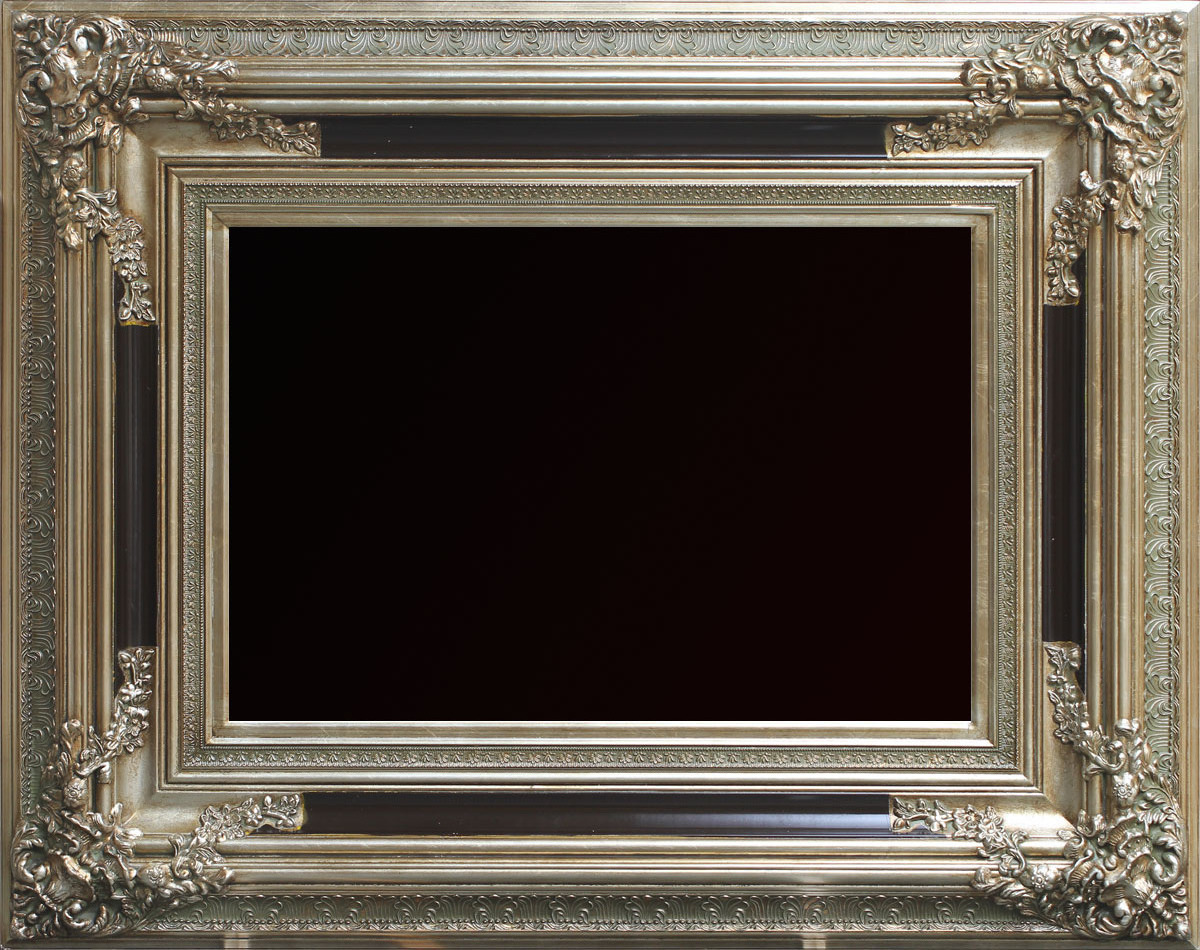 Luxury Antique Baroque Europe Style Engraved Rectangle Ornate Shabby Baroque Golden Painting Frame