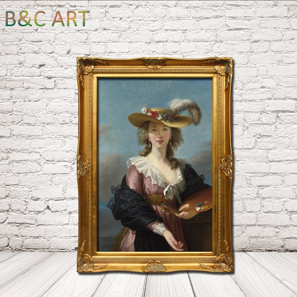 Factory Wholesale Customized Large Classical Golden Gold Leaf Ornate Antique Baroque Oil Painting Frame